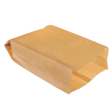 Пакет бумажный 390*250*110 КРАФТ V-дно Пакет бумажный 390*250*110 КРАФТ V-дно