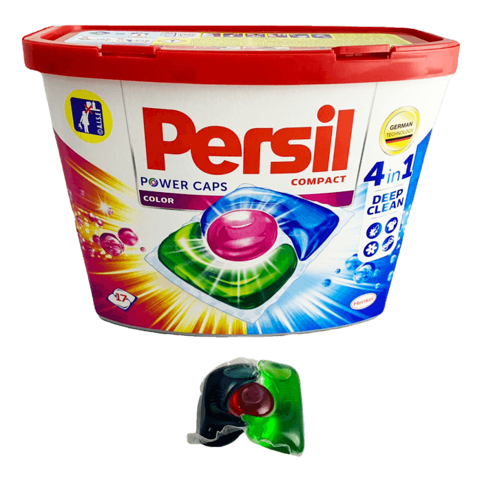 Капсулы для стирки белья "Persil" 17 капсул Капсулы для стирки белья "Persil" 17 капсул
