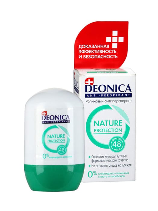 Антиперспирант шариковый 45 мл Deonica Nature Protection Антиперспирант шариковый 45 мл Deonica Nature Protection